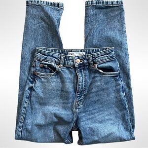 Zara Mom Style Hi Rise Jeans Women’s Size 4